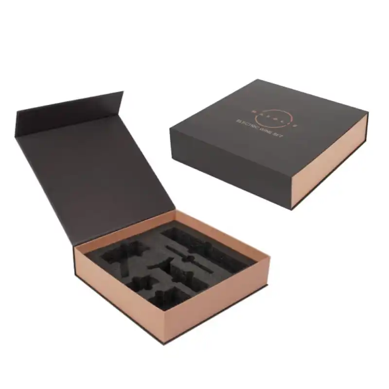 Custom Recyclable Cardboard Gift Folding Magnetic Lid Boxes