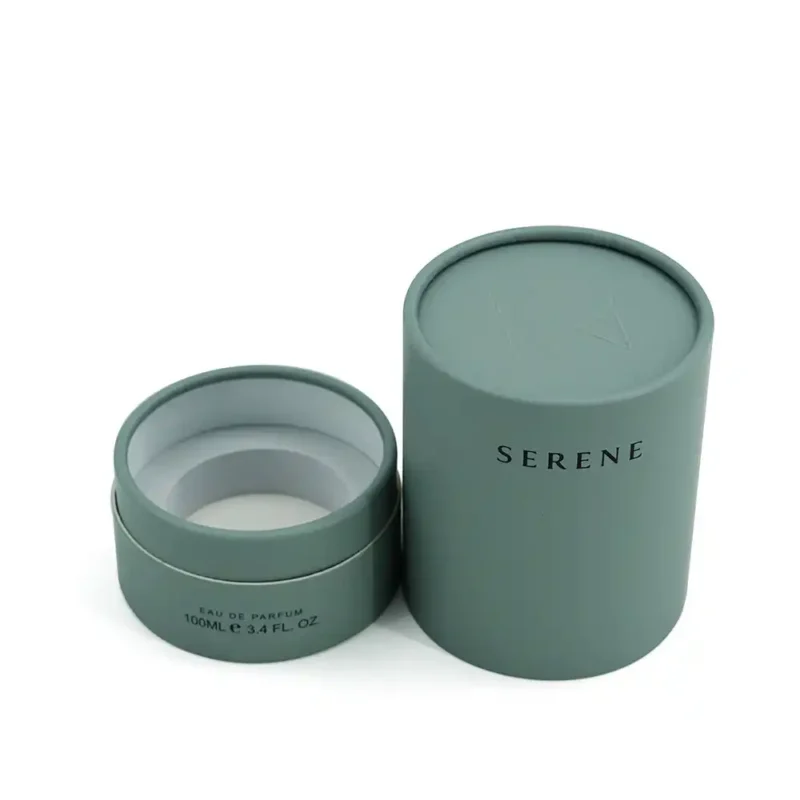 Custom Round Paper Tube Packaging for Jewelry Perfume Flower
