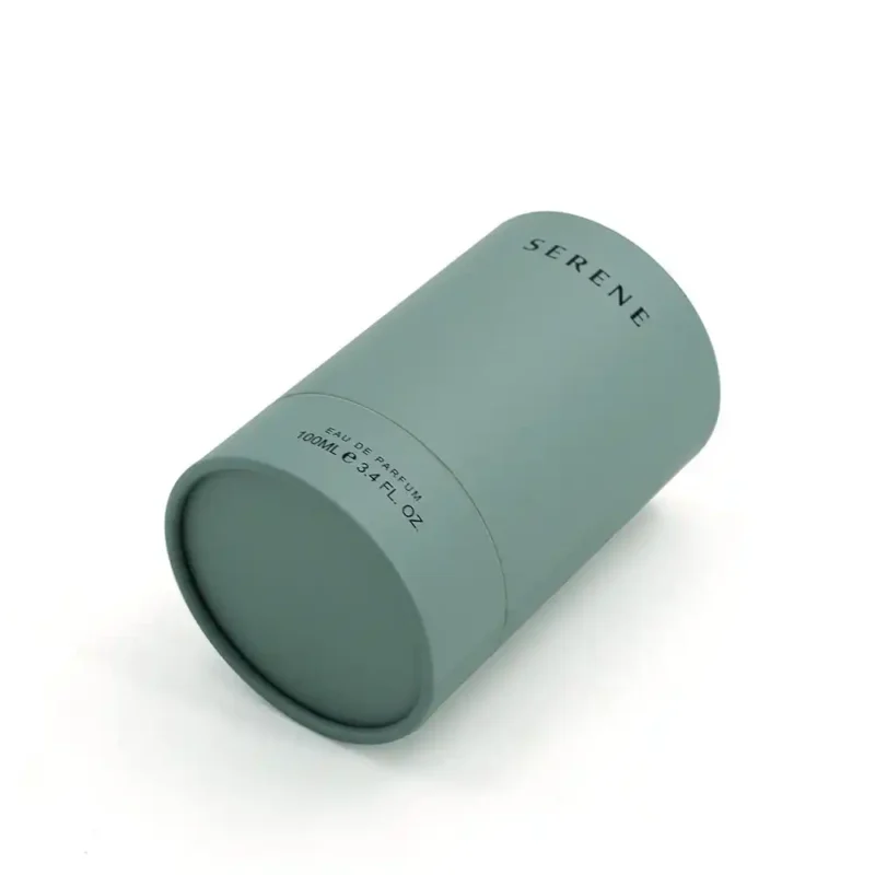 Custom Round Paper Tube Packaging for Jewelry Perfume Flower