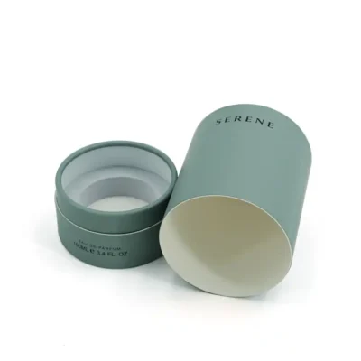 Custom Round Paper Tube Packaging for Jewelry Perfume Flower