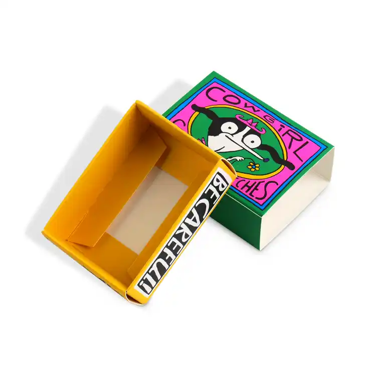 Custom Sliding Drawer Gift Boxes for Matches Packaging Bulk