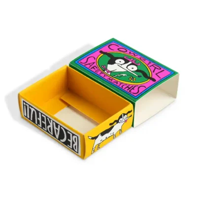 Custom Sliding Drawer Gift Boxes for Matches Packaging Bulk