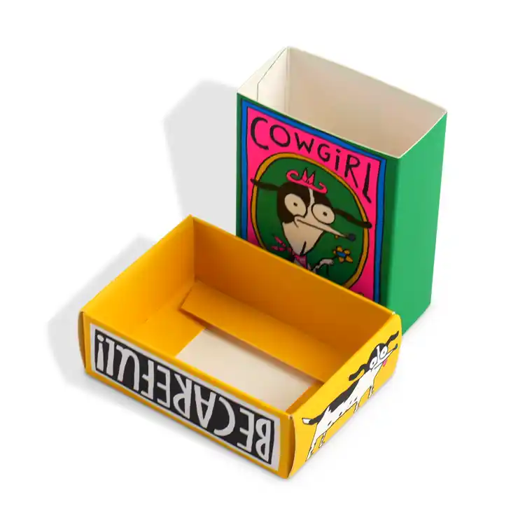 Custom Sliding Drawer Gift Boxes for Matches Packaging Bulk