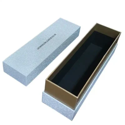 Custom logo Luxury Paper Packaging Rigid Gift Boxes with Neck