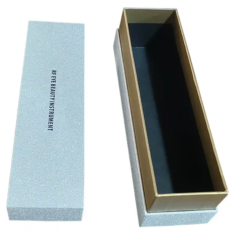 Custom logo Luxury Paper Packaging Rigid Gift Boxes with Neck