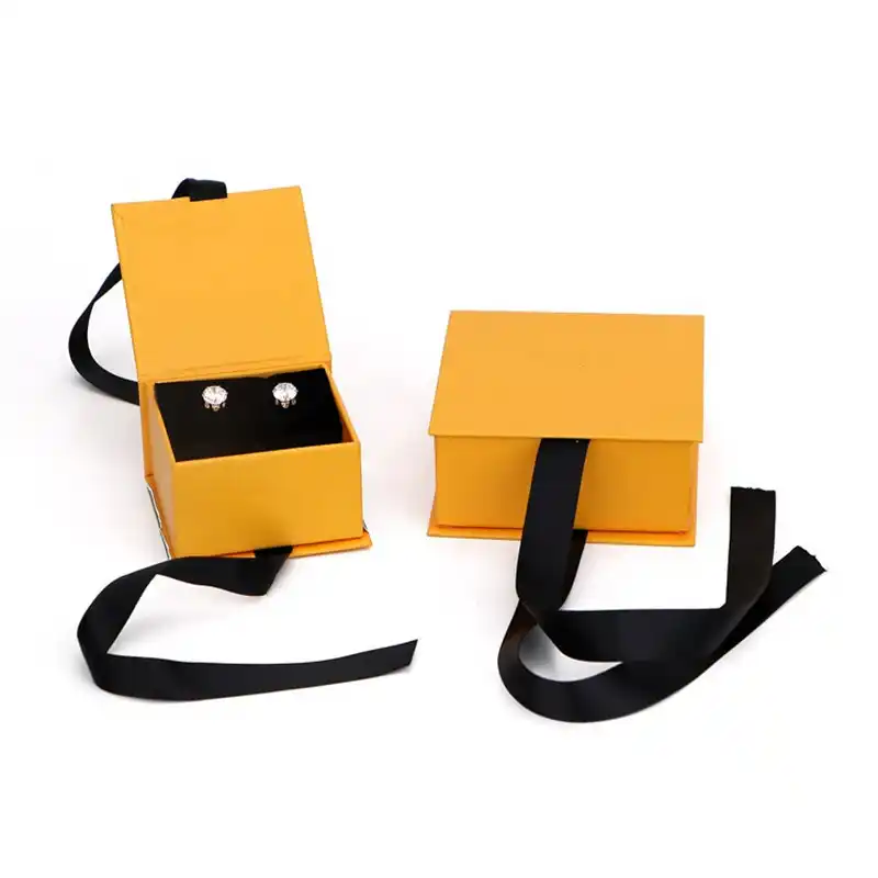 Customizable Recyclable Paper Packaging Boxes for Jewelry
