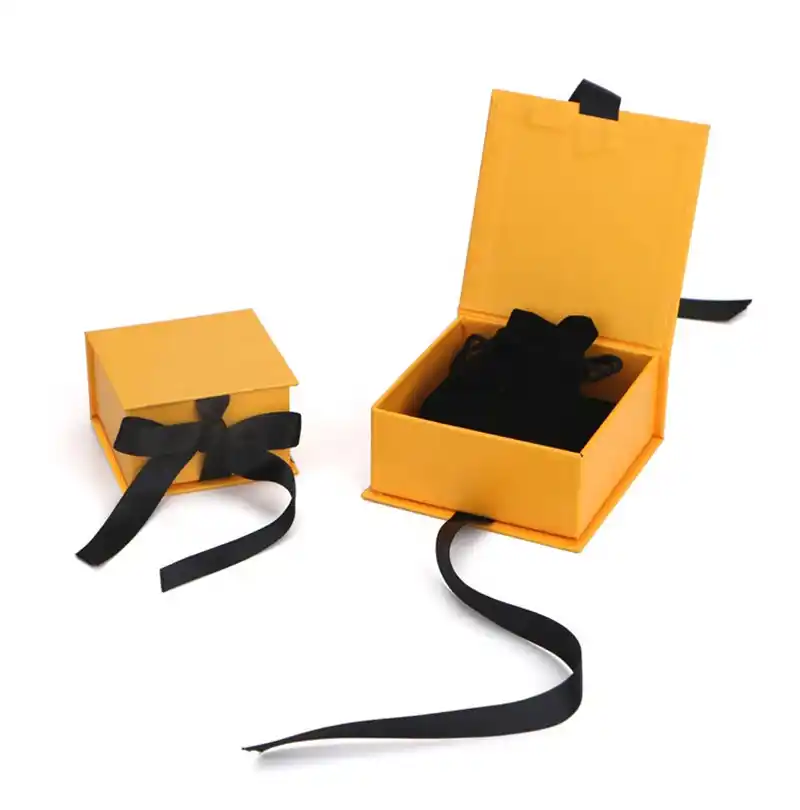 Customizable Recyclable Paper Packaging Boxes for Jewelry