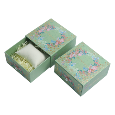 Customized Lightweight Elegant Drawer Jewelry Rigid Boxes