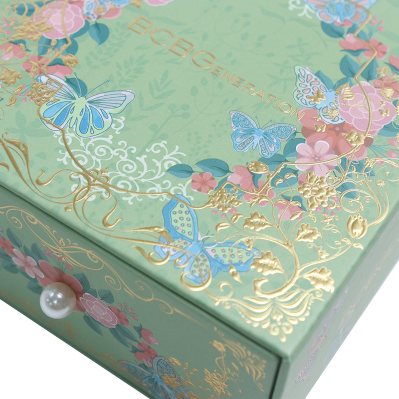 Customized Lightweight Elegant Drawer Jewelry Rigid Boxes