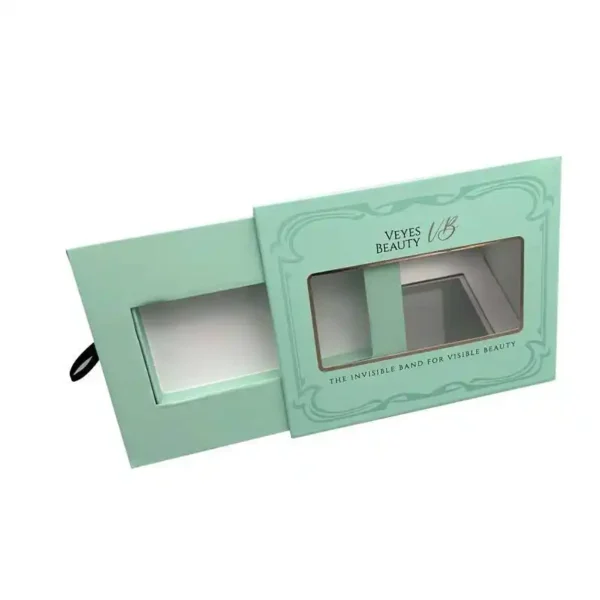 Customized Logo Small Ribbon Pull Out Triangle Drawer Boxes Customized Logo Small Ribbon Pull Out Triangle Drawer Boxes