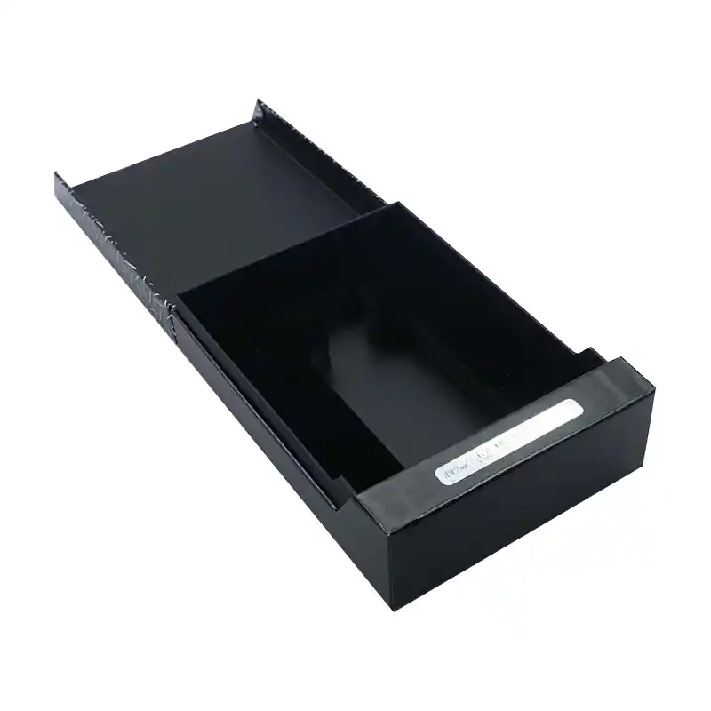 Customized Luxury Black Rigid Creative Gift Perfume Boxes