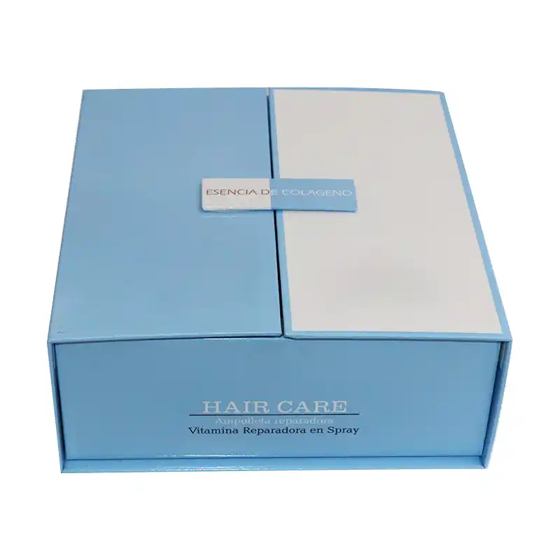 Customized Luxury Double Door Face Care Rigid Boxes with EVA