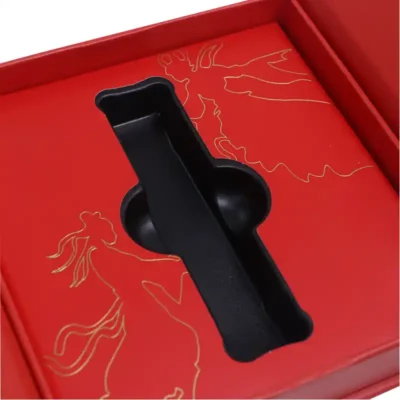 Customized Stamping Logo Double Door Open Packaging Boxes