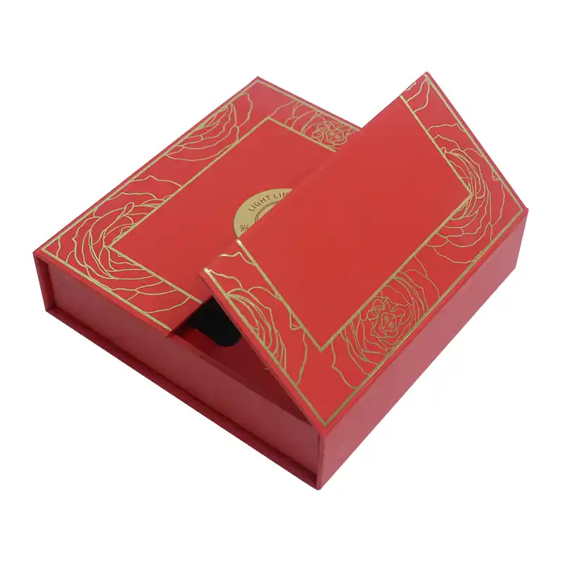Customized Stamping Logo Double Door Open Packaging Boxes