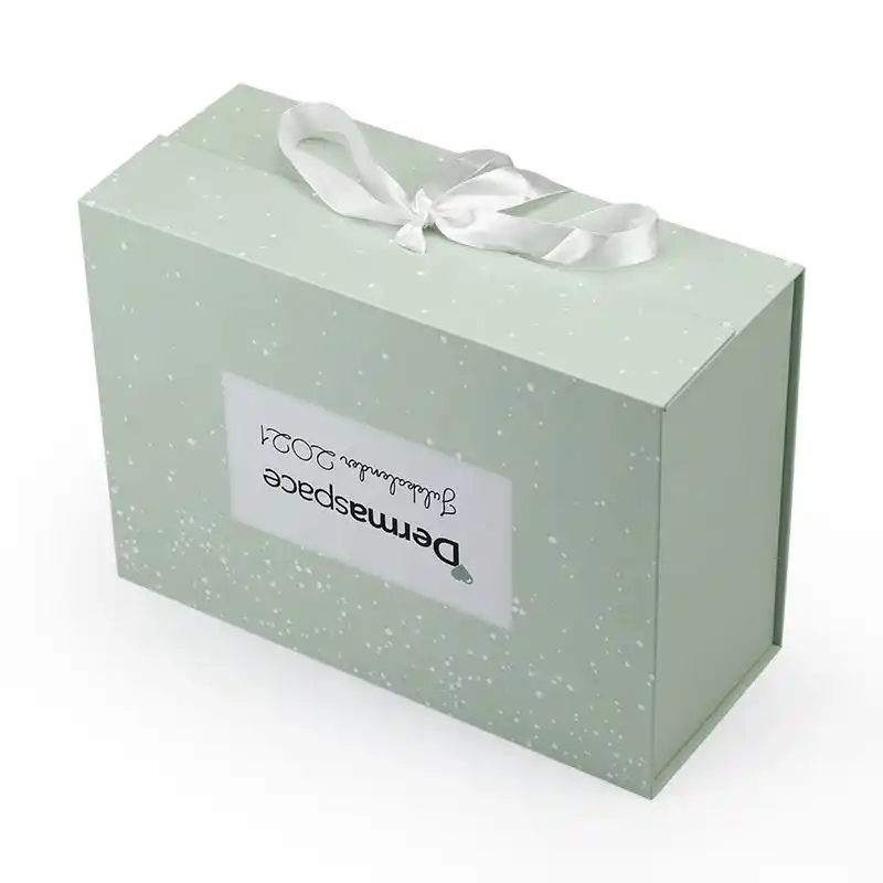 Dealer Custom Magnetic Pink Gift Boxes Packaging With Ribbon