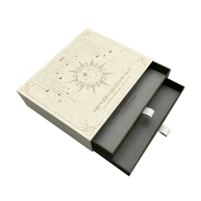 Distribution Solid Cream Nail Glue Double Drawer Paper Boxes