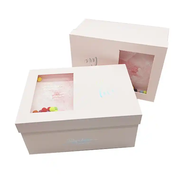 Elegant Socks Pillow Lid and Base Paper Gift Boxes Factory