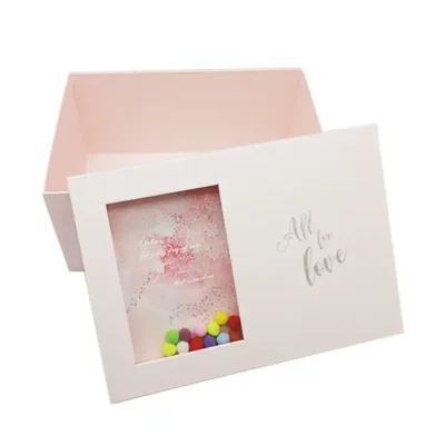 Elegant Socks Pillow Lid and Base Paper Gift Boxes Factory