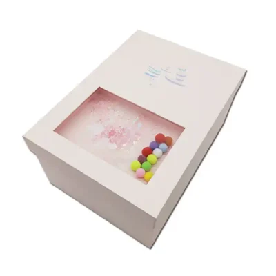 Elegant Socks Pillow Lid and Base Paper Gift Boxes Factory