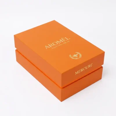 Factory Custom Flip Top Paper Gift Boxes with Silk Satin