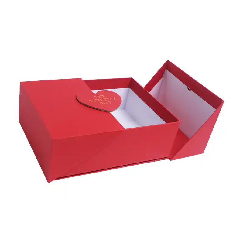 Factory Red Double Opening Wedding Souvenir Packaging Box