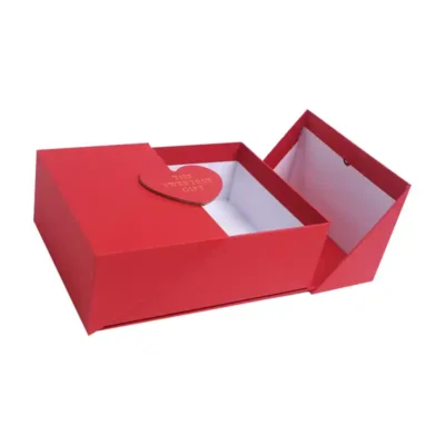 Factory Red Double Opening Wedding Souvenir Packaging Box