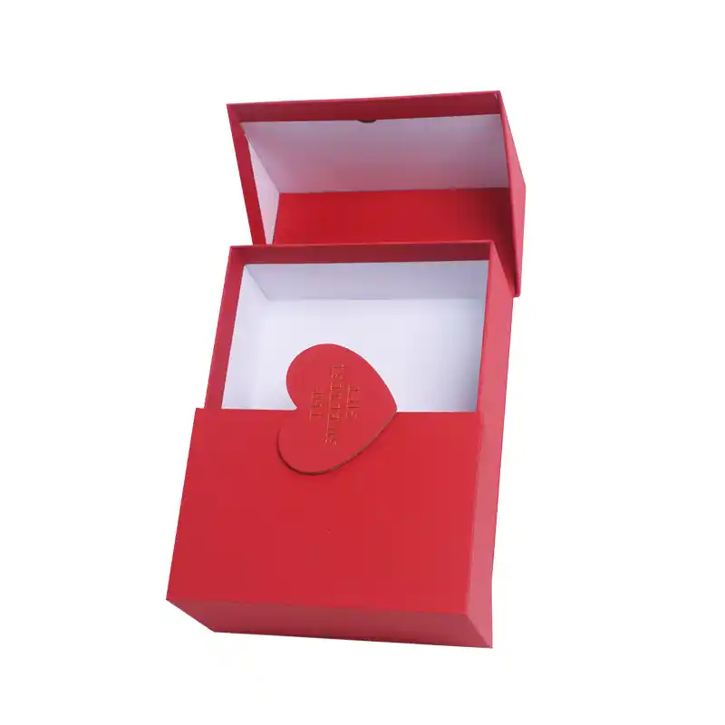 Factory Red Double Opening Wedding Souvenir Packaging Box