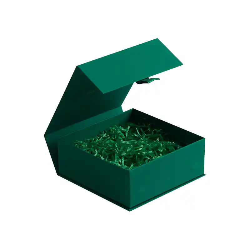 Friendly Paper Personalized Cardboard Green Jewelry Boxes