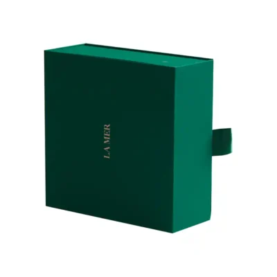 Friendly Paper Personalized Cardboard Green Jewelry Boxes