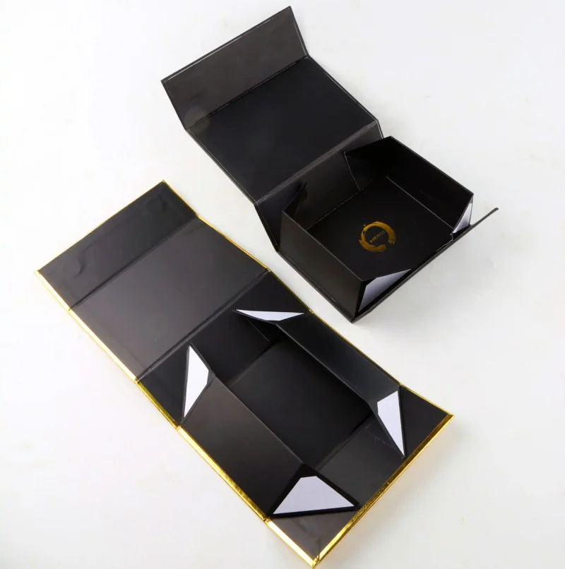 Glossy Lamination Folding Magnetic Closure Boxes with Sponge