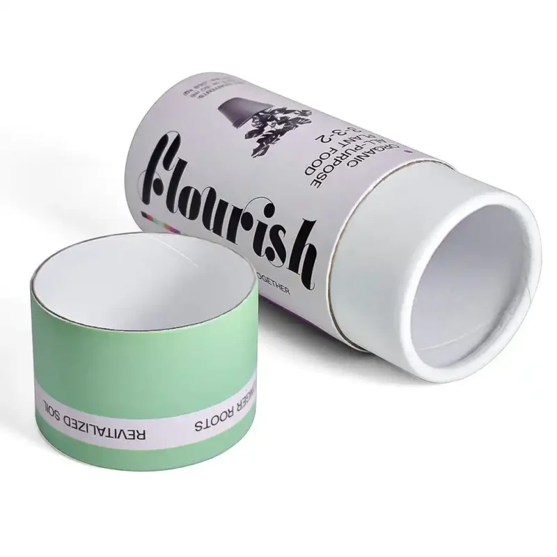 High-End Cosmetic Skin Care Cylindrical Gift Packaging Boxes