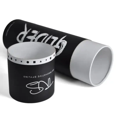 High-End Fashion Cylindrical Face Cream Lotion Rigid Boxes