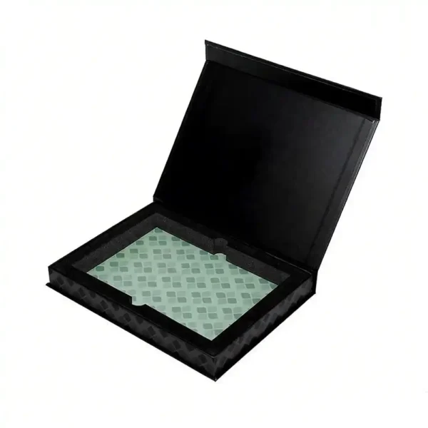 High-End Magnetic Closure Custom Logo Rigid Box with EVA