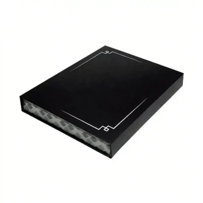 High-End Magnetic Closure Custom Logo Rigid Box with EVA
