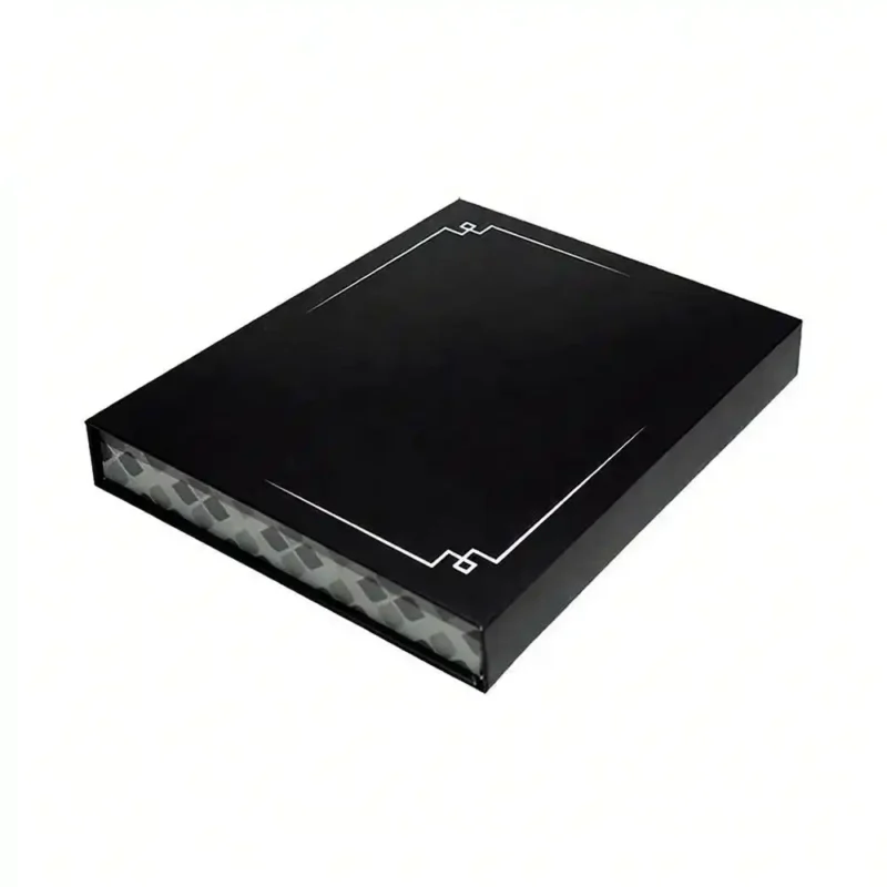 High-End Magnetic Closure Custom Logo Rigid Box with EVA