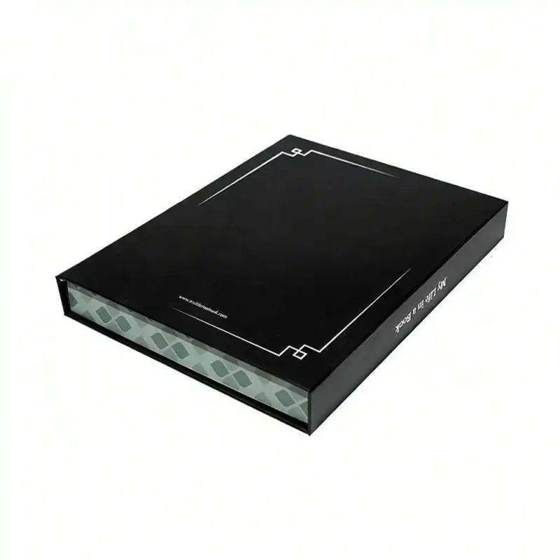 High-End Magnetic Closure Custom Logo Rigid Box with EVA