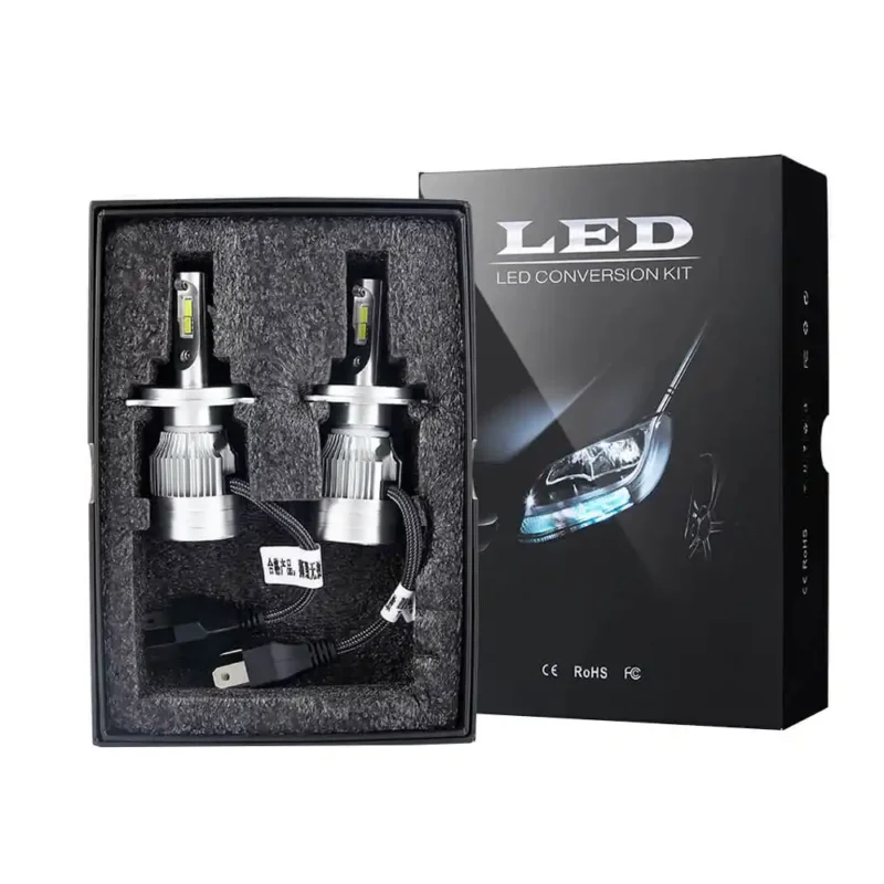 Luxury Black LED Chip Light Lid and Cover Packaging Boxes