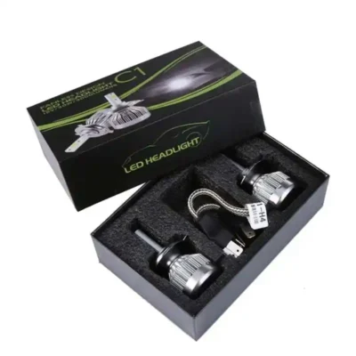 Luxury Black LED Chip Light Lid and Cover Packaging Boxes