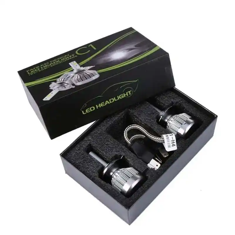Luxury Black LED Chip Light Lid and Cover Packaging Boxes