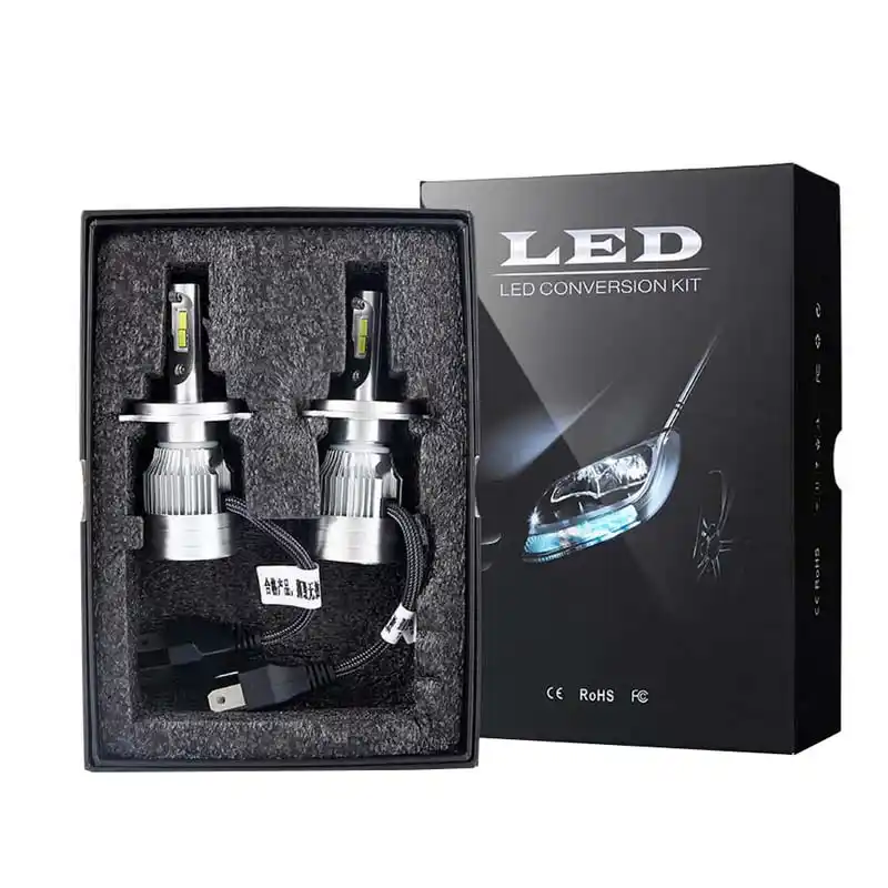 Luxury Black LED Chip Light Lid and Cover Packaging Boxes