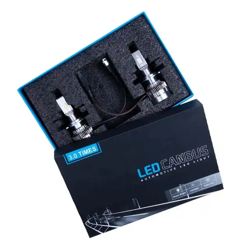 Luxury Black LED Chip Light Lid and Cover Packaging Boxes