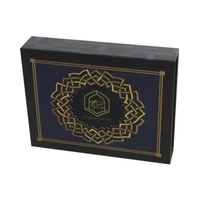 Luxury Black Rigid Magnetic Lid Closure Boxes Wholesale