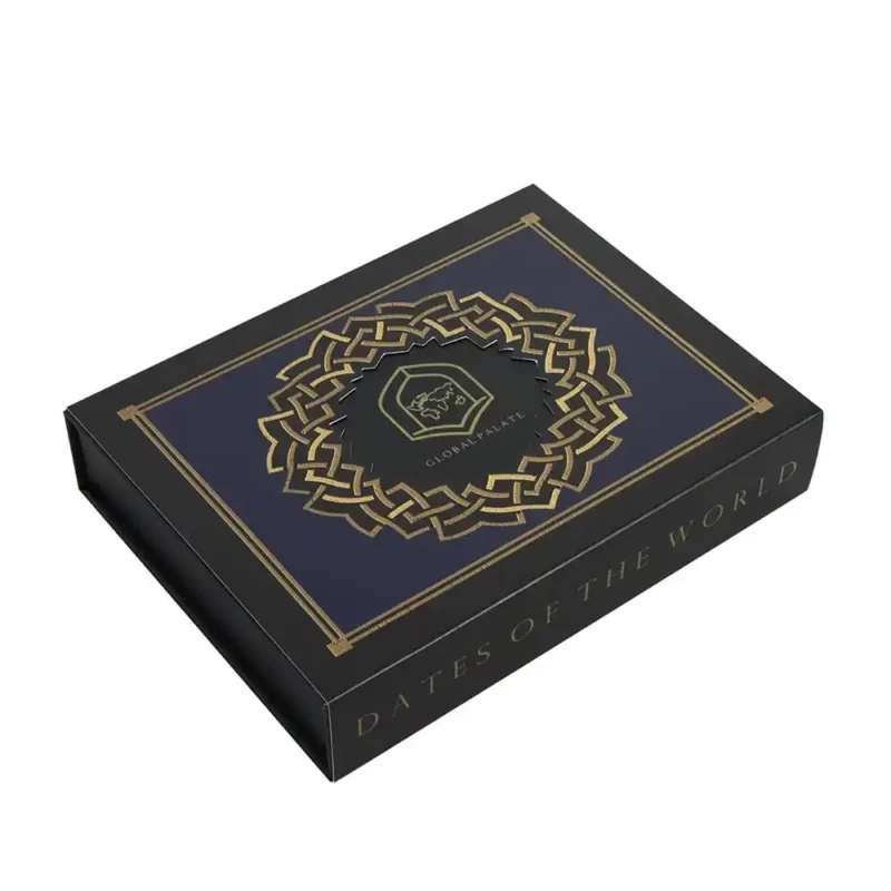 Luxury Black Rigid Magnetic Lid Closure Boxes Wholesale