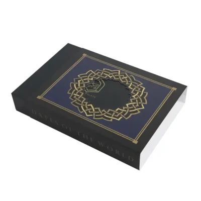 Luxury Black Rigid Magnetic Lid Closure Boxes Wholesale