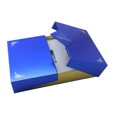Luxury Custom Magnetic Open Double Door Gift Packaging Box