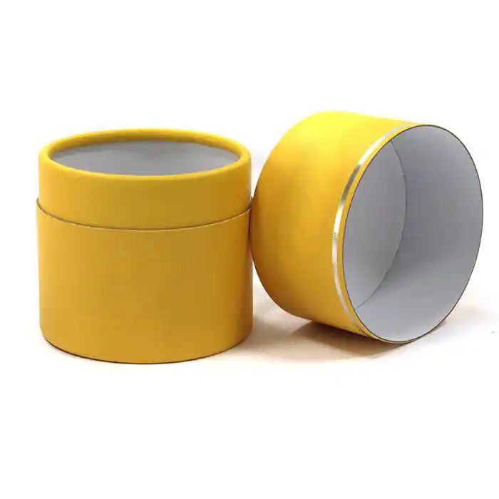 Luxury Custom Printing Paper Round Gift Paper Tube With Lid
