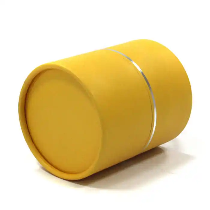 Luxury Custom Printing Paper Round Gift Paper Tube With Lid