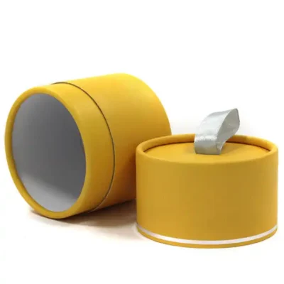Luxury Custom Printing Paper Round Gift Paper Tube With Lid