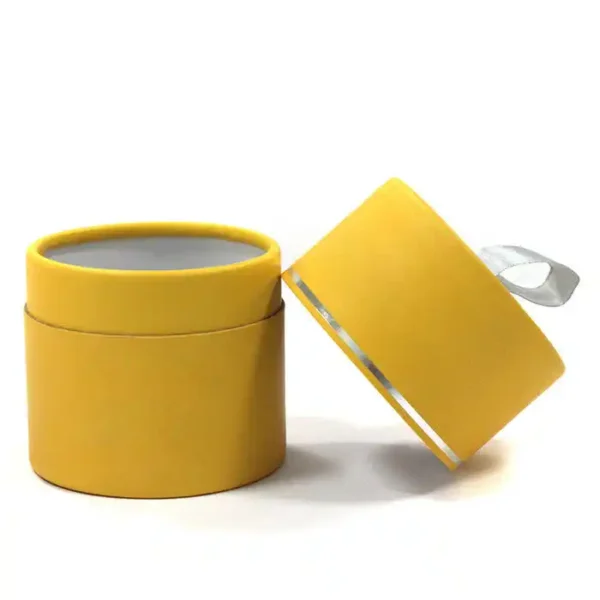 Luxury Custom Printing Paper Round Gift Paper Tube With Lid