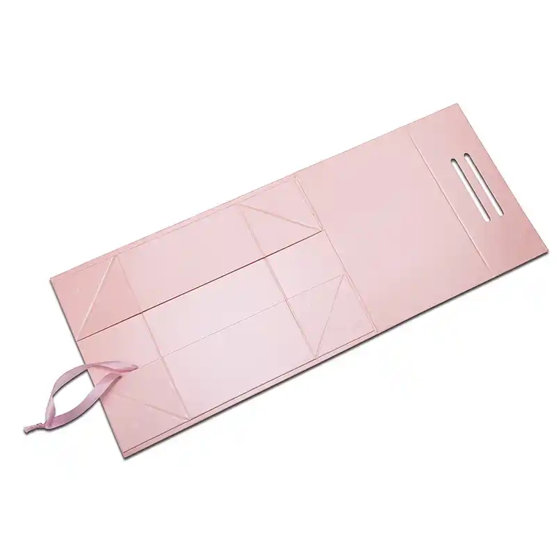 Luxury Folding Magnetic Packaging Paper Boxes With Handle